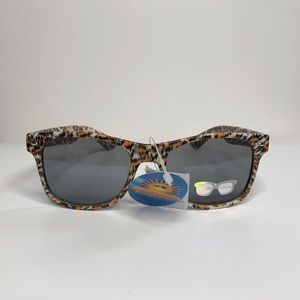 Yellow Leopard Sunglasses